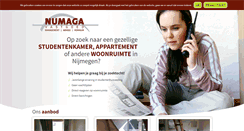 Desktop Screenshot of numagavastgoed.nl